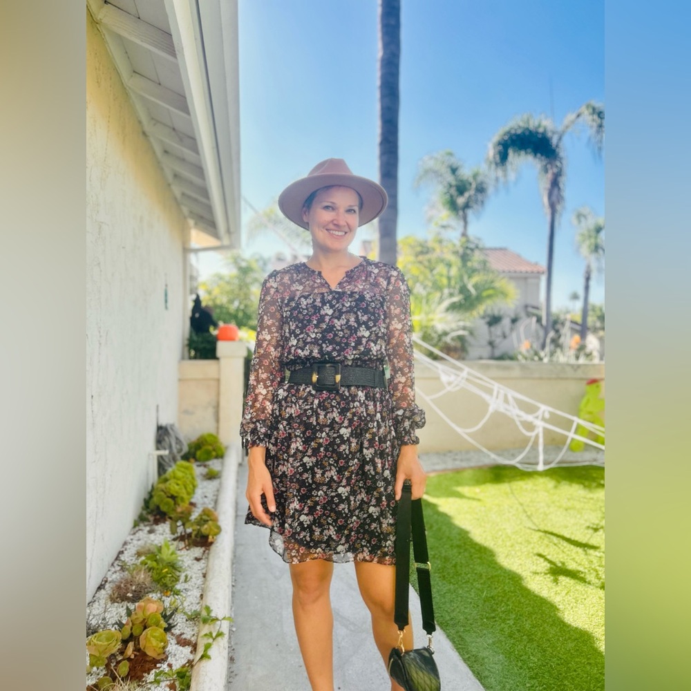 Cute Short Floral Dress